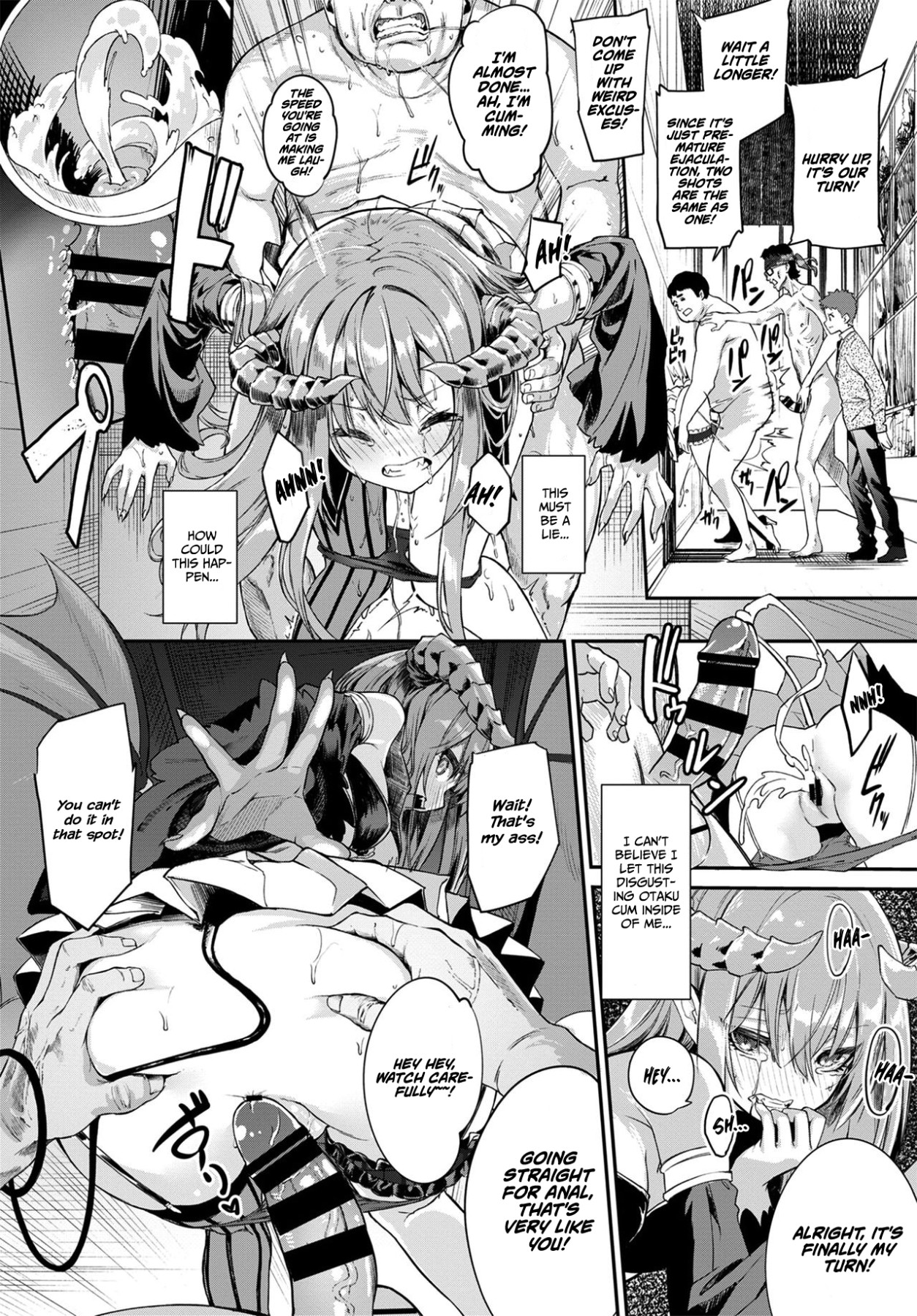 Hentai Manga Comic-The Hungry Succubus' Feeding Day-Read-14